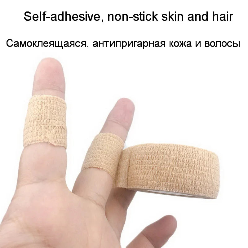 Elastic Bandage Self-adhesive Tape For Finger Wrist Ankle Breathable Sport Fixer Tape Medical Camouflage Wrap Pet Animal Bandage