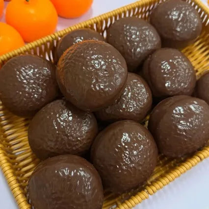 Chocolate Stress Ball Shapeable Non-Bounce Crunchy Squshiy Squeeze Ball Fidget Toy ASMR Sensory Anti-Stress Toys for Adults Gift