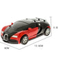 Mini 2 In 1 Car Toys One-key Transformable Car Toys Automatic Transforming Robot Model Car Diecasts Toy Boys Gifts Children Toy