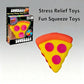 NeeDoh Pizza Sensory Fidget Toys Slow Rebound Anti-Anxiety ADHD Squishy Cube Squishy Squeeze Toys Holiday Gifts For Focus New