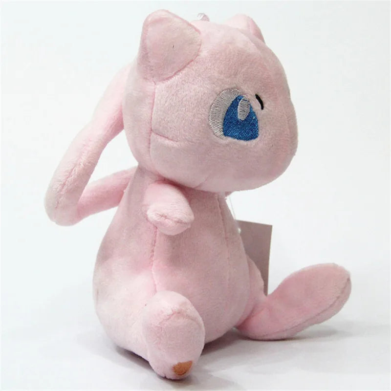 16cm Pokemon Mewtwo Plush Toys Kawaii Go dex Mew Plush Doll Soft Stuffed Cartoon Doll Pillow Creative Birthday Gift For Kids
