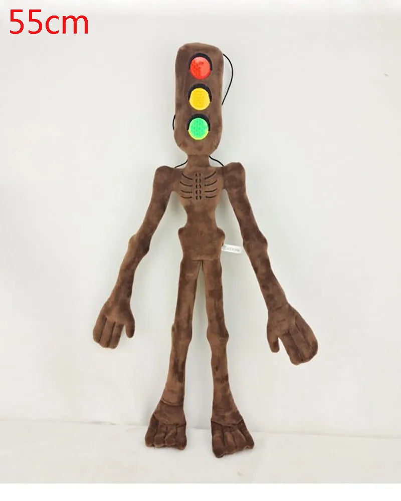 55CM Bendable Siren Head Plush Toys Office Decoration Standing Siren Head Stuffed Toy Desktop Ornaments   Plushie Dolls