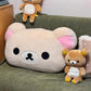 40/60cm Hot Kawaii Rilakkuma Plush Warm Hand Pillow Cartoon Bear Peluche Stuffed Toys Soft Cushion Girls Birthday Gifts