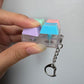 KeychainToy Press Stress Relief Fidget Button Key Caps Key Ring Keyboard Keychain Adult Stress Reduction Toys Finger Party Gift
