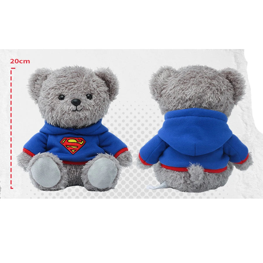 Classic Hero Plush Dolls 20cm Batman Superman DC Comics Justice League Soft Stuffed Toys for Kids Christmas Halloween Gifts