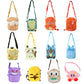 Gengar Mimikyu Snorlax Rowlet Lucario Charmander Plush Backpack Pokemon Anime Shoulder Bag Doll Toys