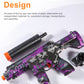 M416 Electric Ball Blaster Toy Gun - High-Speed, Metallic Finish, Rechargeable - Outdoor Game Party Gift(Bullets Excluded)
