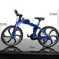 1:8 Mini Model Alloy Bicycle Diecast Simulation Metal Adult Finger Mountain Bike Toy Die-cast Collection Gifts Toys Children