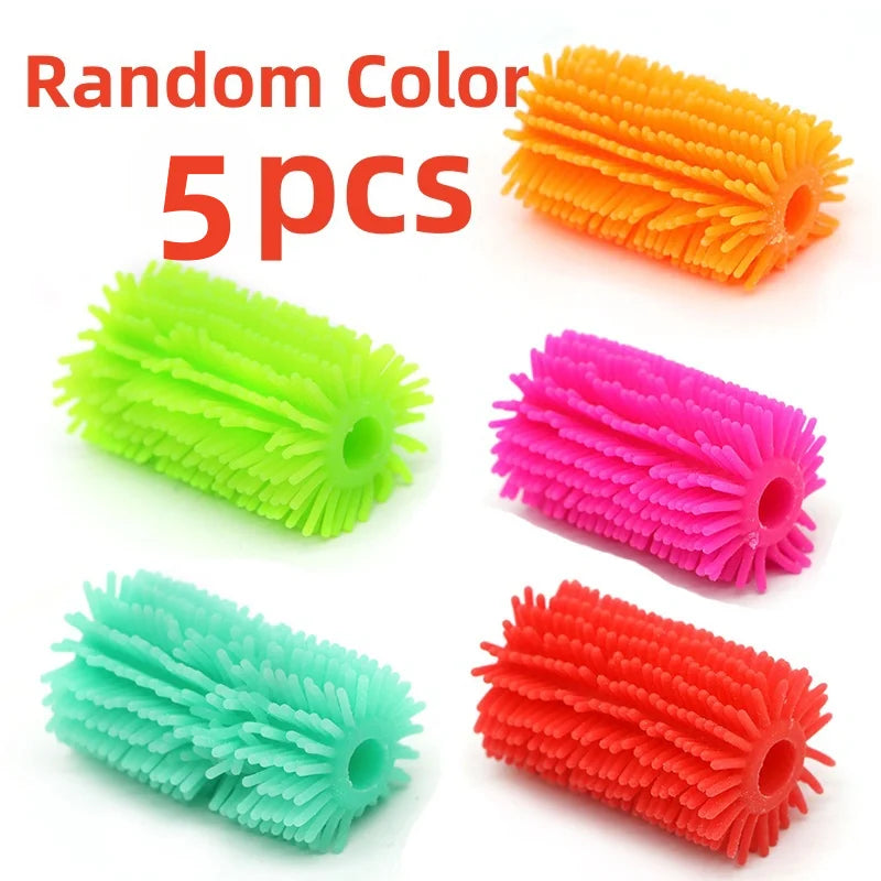 5PCS TPR Pen Grip Practise Pen Aid Writing Gripper Posture Correction Device for Kid Hand Writing Pencil Pen Holder squeeze Toy