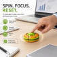 Burger Fidget Spinner Toy 3D Hamburger Press Bubble Gyro Ball Decompression Stress Relief Toy for Adults