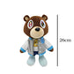 Kawaii Kanye Dropout Bear Teddy Bear Plush Toys Kanye West Graduation Soft Stuffed Home Room Decor Birthday Gift