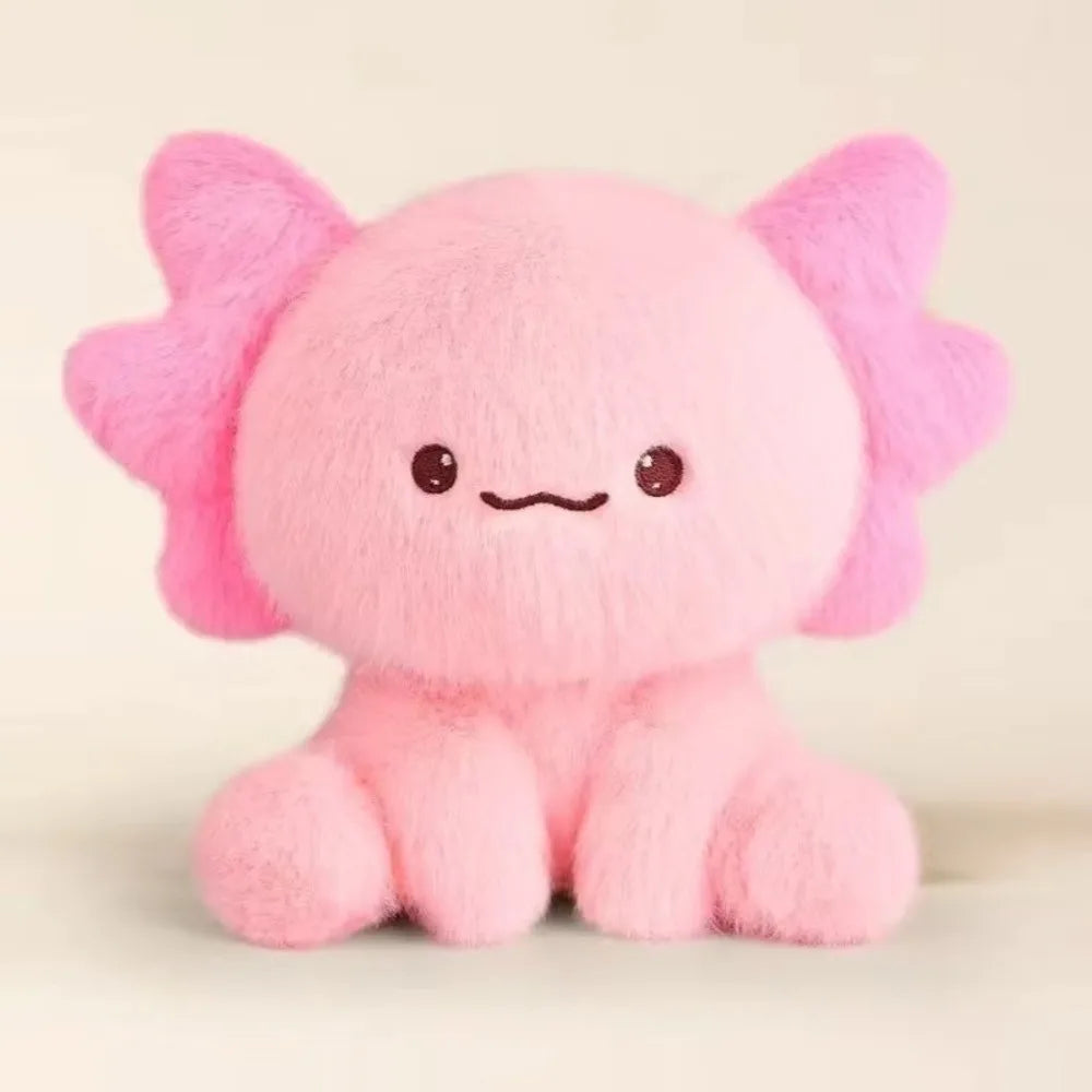 1PC Cute Axolotl Plush Companion Doll Kawaii Ornaments Salamander Doll Stuffed Doll Super Soft Home Decor Plushie Animal Toy