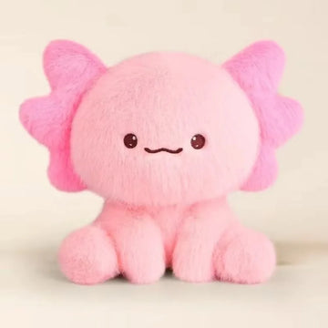 1PC Cute Axolotl Plush Companion Doll Kawaii Ornaments Salamander Doll Stuffed Doll Super Soft Home Decor Plushie Animal Toy