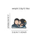 5 PCS'Heated Rivalry' Quote Enamel Pin TV Drama Baseball Uniform Brooch Lapel Pin Badge on Backpack Clothing Accessories Jewelry