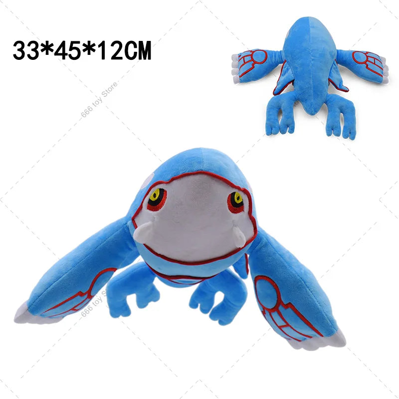 15 Styles Pokemon Plush Shinx Zeraora Furret Alolan Ninetales Cosmog Alolan Vulpix Shiny Kyogre Stuffed Toy Peluche Dolls Gifts
