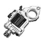 EDC Fidget Spinner Revolver Toy Alloy Mini Gun Model Metal Collectible Ring Gun for Stress Relief Shooting Gadget Gift for Teens