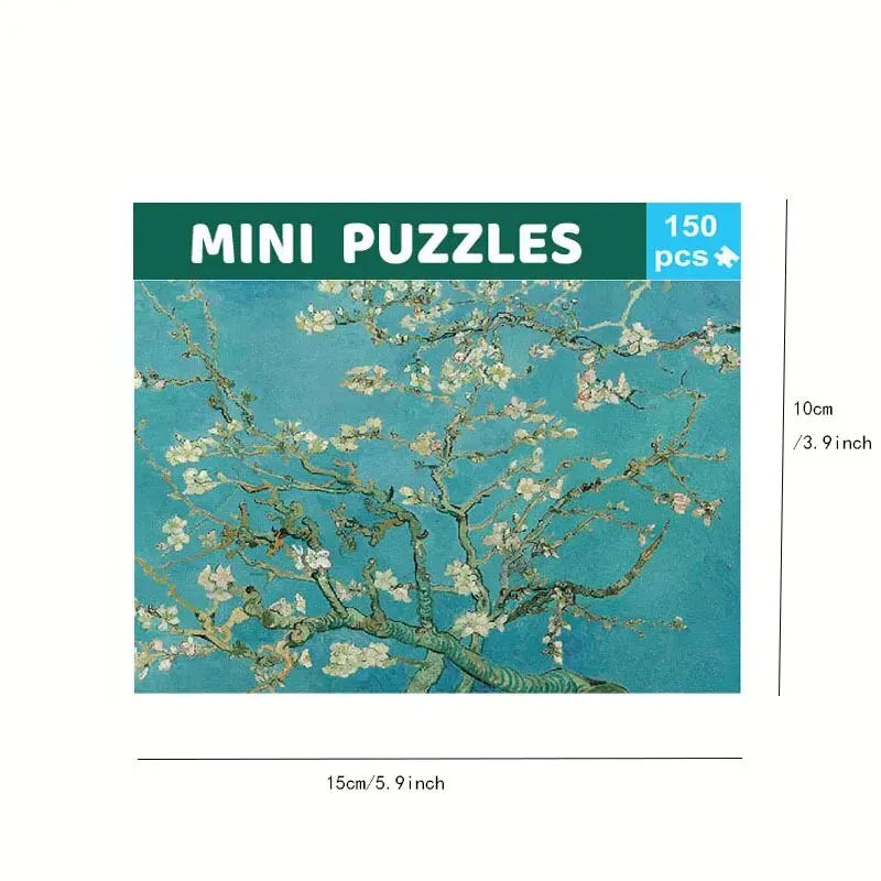 150pcs Test Tube Jigsaw Puzzle World Famous Painting Van Gogh The Starry Night Christmas Gift
