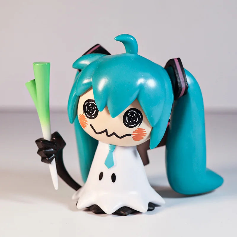 7cm Hot Anime Hatsune Miku Figurine Kawaii Tabletop Decorations PVC Action Figures Collection Model Doll Toys Festival Gifts