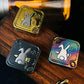 SNAP Grumpy Rabbit Fidget Spinner Tuning Fork Three Layers Magnetic Side Push Slider Metal Decompression Fingertip EDC Toy