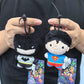 9cm Batman Superman Plush Keychain DC Justice League 9cm Harley Quinn Joker Cute Cartoon Movie Dolls Creative Christmas Gifts