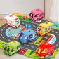 Soft Car Toy Set with Play Mat and 9pcs Vehicle for Baby Toys 12-18 Months Toddlers Car Boys and Girls Education Toys