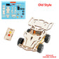 DIY Wooden Remote Control Car Wooden Four Wheel Drive Racing Assembling Science Experiment Kits KIDS STEM Educational Toy