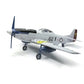1/48 MUSTANG P-51D Fighter 4D Assemble Model American WWII P51 Airplane Glue-Free 6 Color Separation Quick Imposition Toy