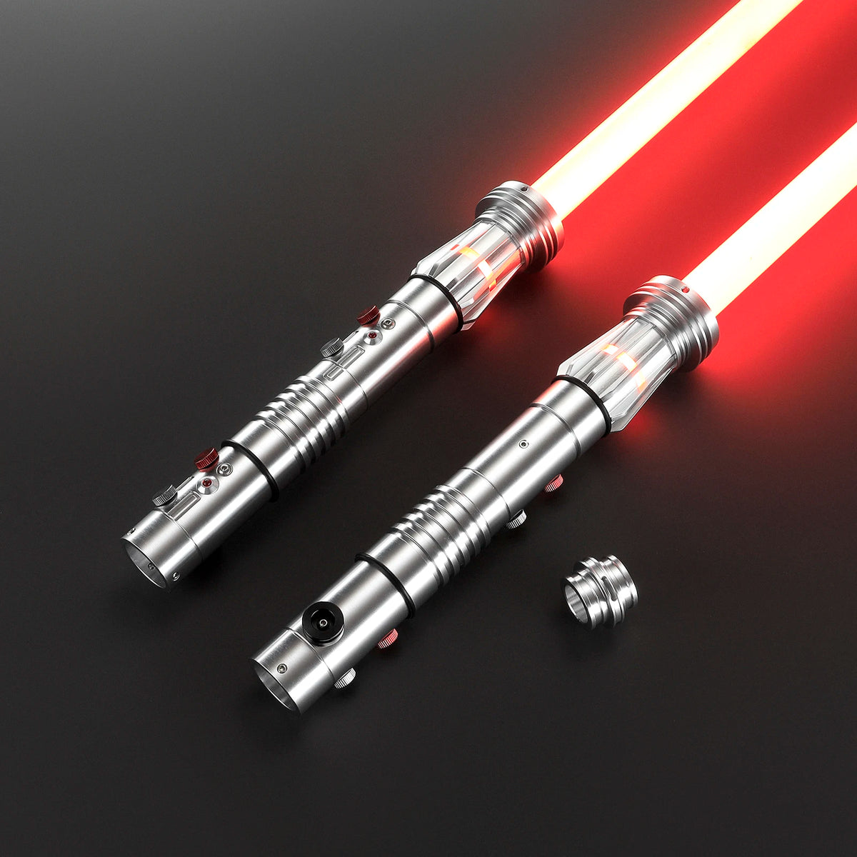 Maul Double Bladed Lightsaber Comes with 2 Handles and 2 Blades