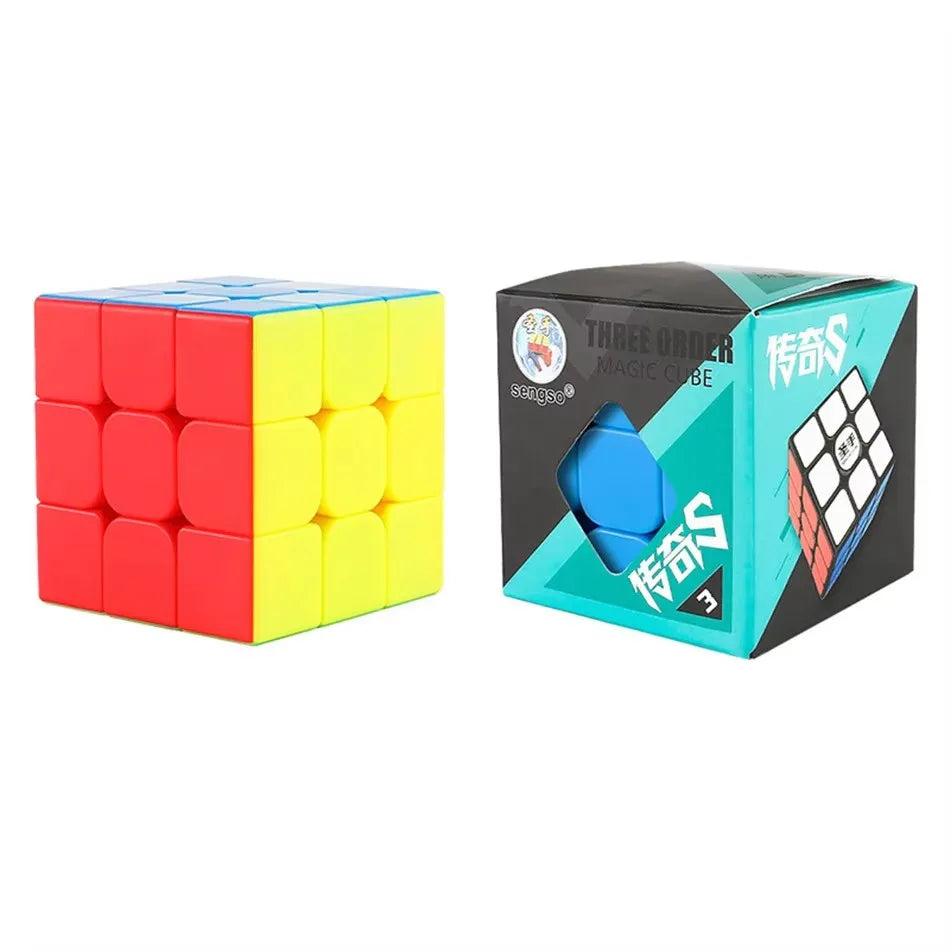 Shengshou Legend S 3x3x3 Balck Magic Cube Professional Speed Cubes Puzzles Speed Cube Educational Toys