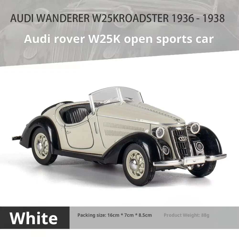 Mercedes Classic Car Alloy Car Diecast Model  Toy Car Central Control Ornaments Children Toy Gift