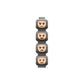 MOC City Halloween Expression Accessories Building Blocks Face Injured Head Terror Scene Ghost Skeleton Bricks Friends Toys Gift