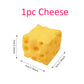Giant Cheese Squeeze Toy Extra Large Size Cheese Squishy Fidget Toys Slow Rebound Shapeable Venting Ball for Adults Gifts