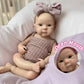 13Inch Waterproof Bettie Reborn Silicone Doll With 2 Sets Outfits Handmade Paint Skin Soft Touch Silicone Doll