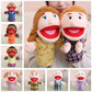 28-33cm Kids Plush Finger & Hand Puppet Popular Activity Boy Girl Role Play Bedtime Story Props Family Role Playing Toys Doll