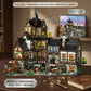 3867PCS Medieval Towns Buildings Blocks Street View Village Architecture Model Collect Display Assembly Toys Gift for Kid Adult