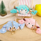 Plush Keychain Cute Soft Doll Bag Charm Pendant Decoration Accessories For Girls Gift Keys Backpack