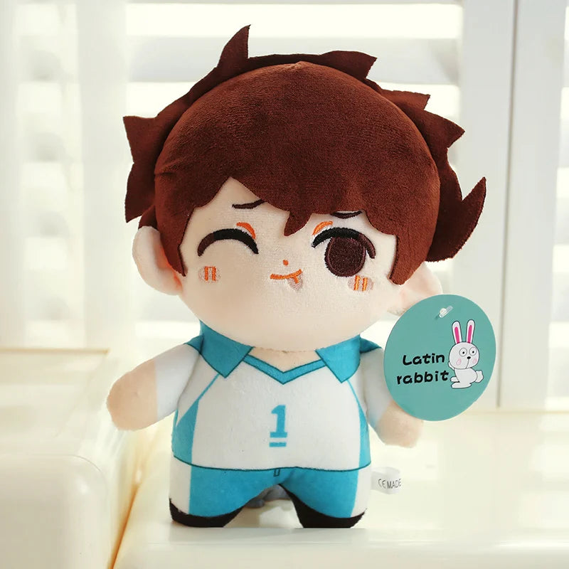 26CM Cute Cartoon Haikyuu Plush Toy Kuroo Tetsurou Oikawa Tooru Kei Tsukishima Tobio Kageyama Volleyball Stuffed Doll Gifts