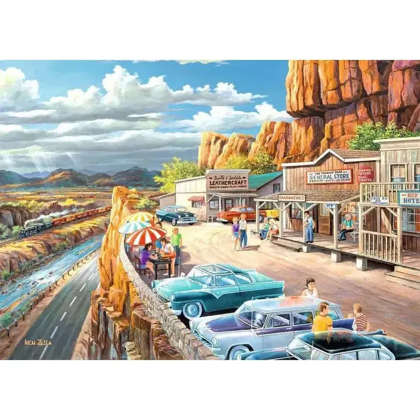 Scenic Overlook 500 Large Piece Jigsaw Puzzle Ravensburger