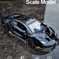 1/32 Cars Toys Auto To Scale Lambor LP770 Diecast Model Cars Alloy Autos Toys Gift for Boys Pull Back Light Music Kids Car