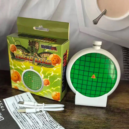 New Dragon Radar Detector Ball USB Charging Cartoon Keychain Pendant Model Anime Peripheral Collect Accessories