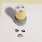 Color Random Quick-drying Inkable Fun Emotion Seal Toy Anime Characters Pressable Novelty Gag Face Seal Funny Kid's Toy