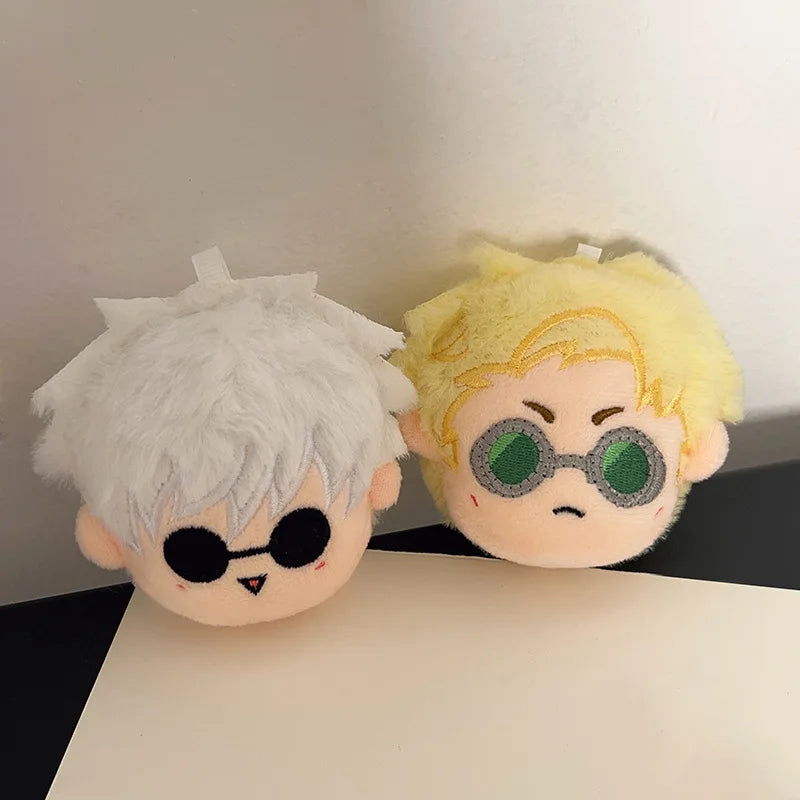 New Jujutsu Kaisen  Plush Pendan Gojo Satoru Dolls School Bag Pendants Geto Suguru Cute Soft Stuffed  For Kid Christmas