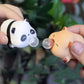 Funny Bubble Blow Squishy Toy Pop Out Squeeze Toys Cartoon Animal Panda Capybara Squishies Stress Relief Fidget Toy Party Gift