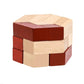 Wooden 3D Puzzle Hexagonal IQ Logic Training Brain Teaser Mind Challenge Montessori Educational Gifts For Kids Boys Girls