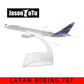 JASON TUTU 16cm Lufthansa Airbus A340 Plane Model Airplane Model Airbus Aircraft Model 1:400 Diecast Metal Airplanes Plane Toy