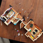 Popular toys, creative series, apartment model building blocks of various apartment types, children's educational assembly toys