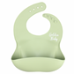 Silicone Pocket Bib // Sage