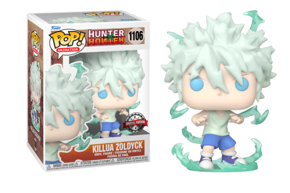 Killua Zoldyck #1106 Special Edition Funko Pop! Animation Hunter X Hunter