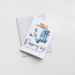Popping By Greeting Card