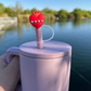 Catholic Straw Toppers: Holy Hearts (a 2 pack!)